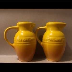 Le Creuset Salt and Pepper Shakers